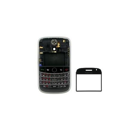 GUSCIO COMPLETO BLACKBERRY 9000 NERO