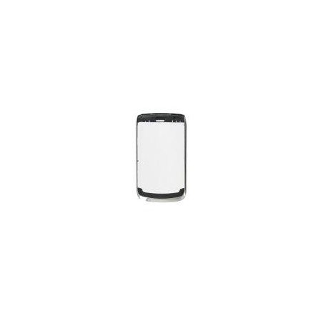 COVER ANTERIORE BLACKBERRY 9700 NERO SILVER
