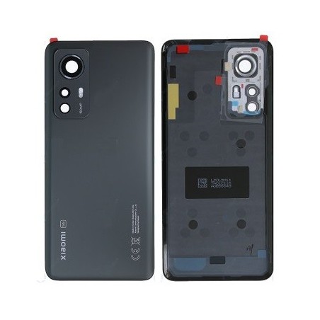 COVER BATTERIA XIAOMI 12 NERO