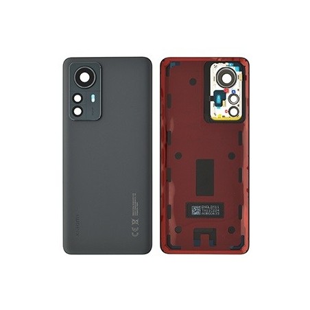COVER BATTERIA XIAOMI 12 PRO NERO