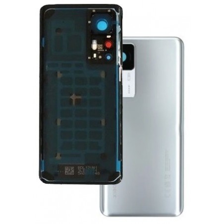 COVER BATTERIA XIAOMI 12T PRO SILVER (W/VF)