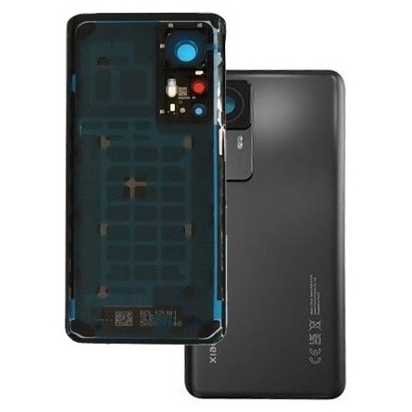 COVER BATTERIA XIAOMI 12T PRO NERO (W/VF)