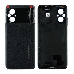 COVER BATTERIA XIAOMI POCO M5 NERO