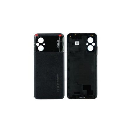 COVER BATTERIA XIAOMI POCO M5 NERO