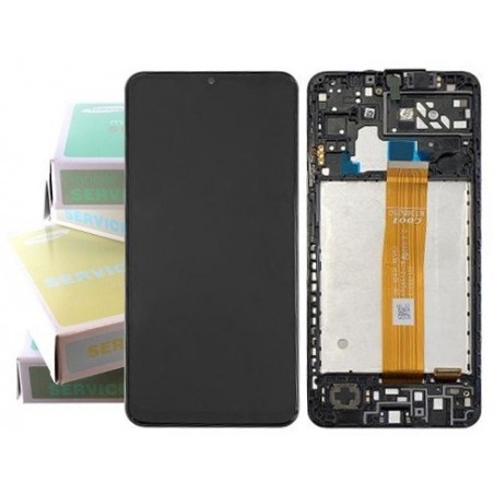 DISPLAY SAMSUNG GALAXY A04s SM-A047 NERO - CODICE FLAT SM-A047F REV0.1 CDOT (W/F)