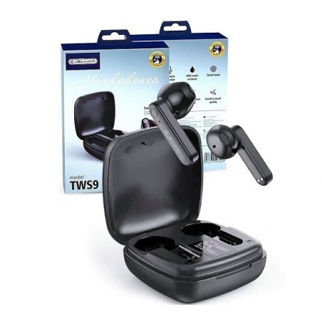 AURICOLARE BLUETOOTH JELLICO TWS9 NERO