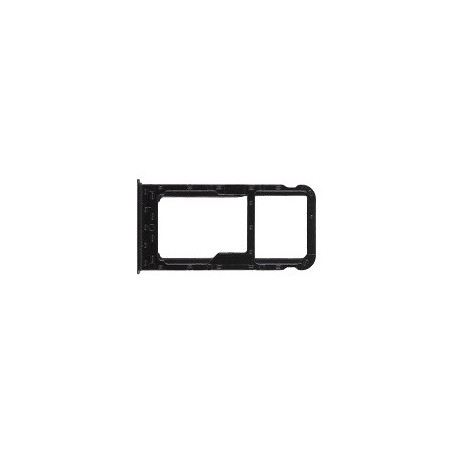 CARRELLO SIM/MEMORY CARD HUAWEI P SMART NERO