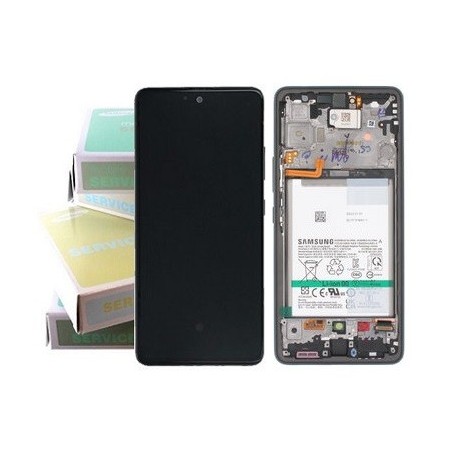 DISPLAY SAMSUNG SM-A536 GALAXY A53 5G AWESOME NERO W/B