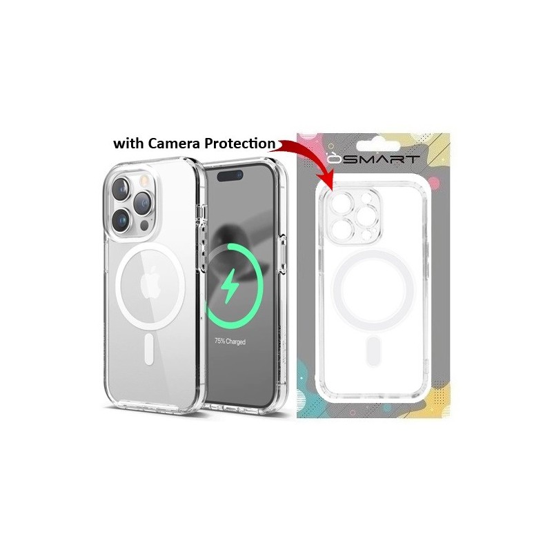 COVER PROTEZIONE MAGSAFE APPLE IPHONE 11 PRO MAX - TPU TRASPARENTE