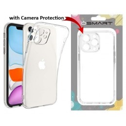 COVER PROTEZIONE APPLE IPHONE 11 - TPU TRASPARENTE (CON PROTEZIONE FOTOCAMERA)