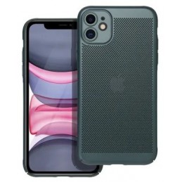 COVER PROTEZIONE APPLE IPHONE 11 - TRASPIRANTE TPU VERDE (CON PROTEZIONE FOTOCAMERA)