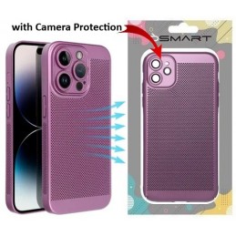 COVER PROTEZIONE APPLE IPHONE 11 - TRASPIRANTE TPU VIOLA (CON PROTEZIONE FOTOCAMERA)