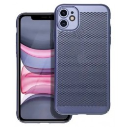 COVER PROTEZIONE APPLE IPHONE 11 - TRASPIRANTE TPU BLU (CON PROTEZIONE FOTOCAMERA)