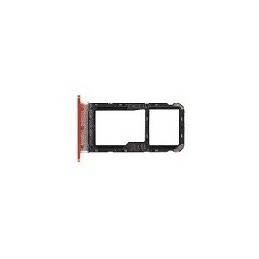 CARRELLO SIM/MEMORY CARD MOTOROLA MOTO E7 POWER ROSSO