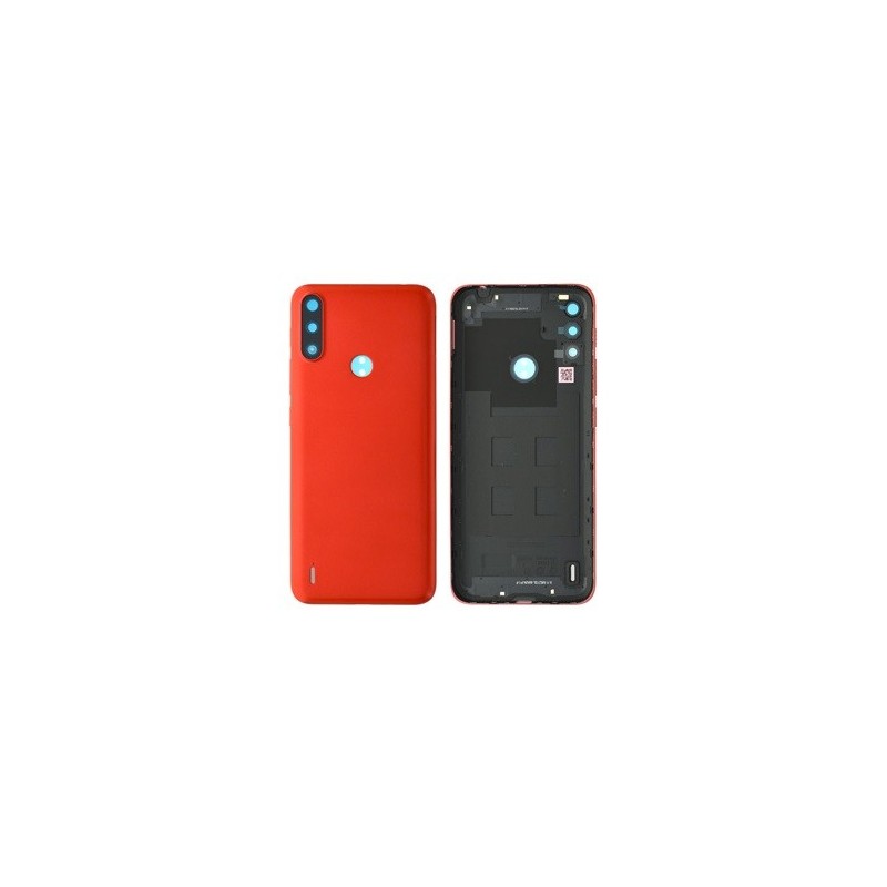 COVER POSTERIORE MOTOROLA MOTO E7 POWER ROSSO