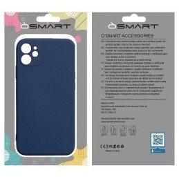 COVER PROTEZIONE APPLE IPHONE 11 PRO - SILICONE DARK BLU (CON PROTEZIONE FOTOCAMERA)