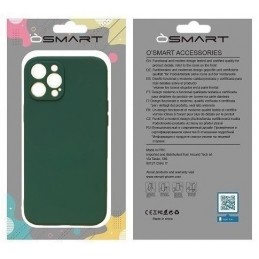 COVER PROTEZIONE APPLE IPHONE 11 PRO - SILICONE VERDE MILITARE (CON PROTEZIONE FOTOCAMERA)