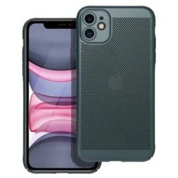 COVER PROTEZIONE APPLE IPHONE 15 PRO - TRASPIRANTE TPU VERDE (CON PROTEZIONE FOTOCAMERA)