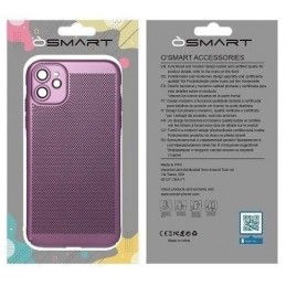 COVER PROTEZIONE APPLE IPHONE 15 - TRASPIRANTE TPU VIOLA (CON PROTEZIONE FOTOCAMERA)