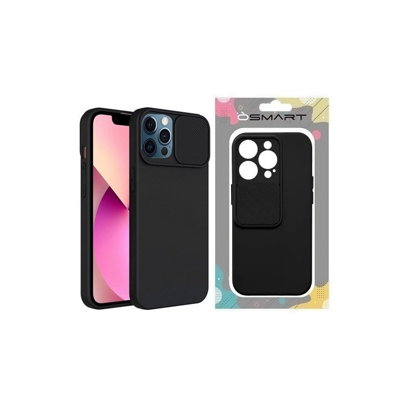 COVER PROTEZIONE APPLE IPHONE 11 - SLIDE SILICONE NERO