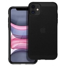 COVER PROTEZIONE APPLE IPHONE 14 PRO MAX - TRASPIRANTE TPU NERO (CON PROTEZIONE FOTOCAMERA)