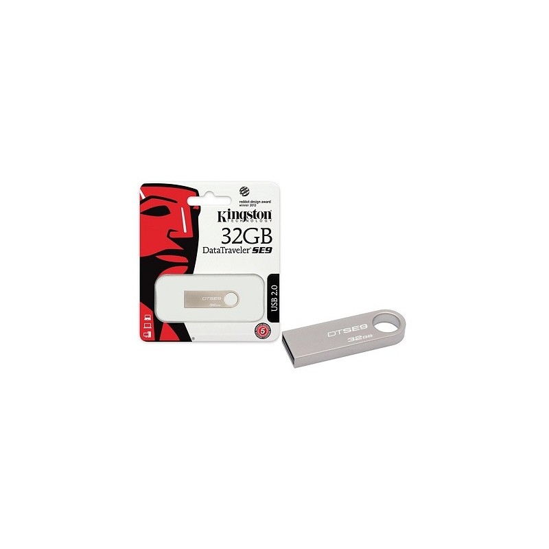 PENDRIVE KINGSTON USB 2.0 32GB DTSE9H/32GB PENDRIVE KINGSTON USB 2.0 32GB DTSE9H/32GB