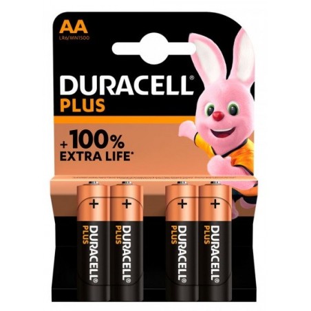BATTERIA STILO AA DURACELL LR6 (CONF. 4PZ)