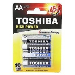 BATTERIA STILO AA TOSHIBA LR6 (CONF. 4PZ)