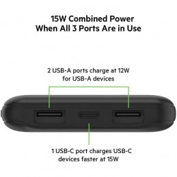 POWER BANK 10000mAh - BELKIN BPB011BTBK NERO