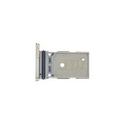 CARRELLO SIM/MEMORY CARD SAMSUNG GALAXY S23 SM-S911 CREMA