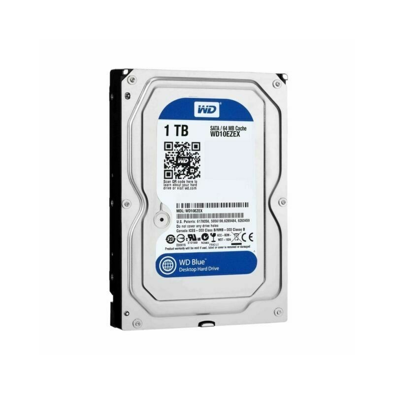 HARD DISK 1TB 3,5" WESTERN DIGITAL WD BLUE