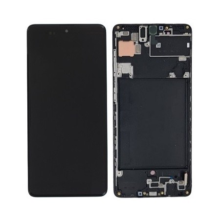 DISPLAY SAMSUNG GALAXY A71 SM-A715 NERO W/F (LCD OLED)