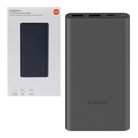 POWER BANK 10000mAh - XIAMOMI BHR5884GL NERO 22,5W FAST CHARGER