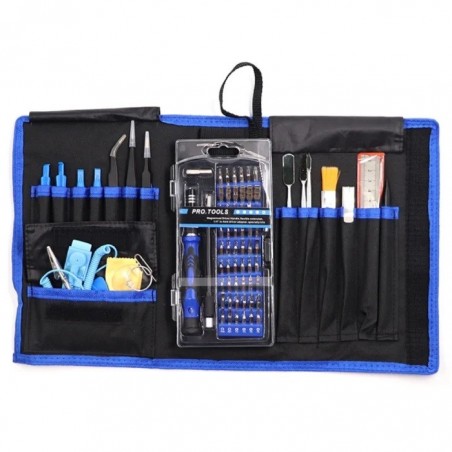 SET 80 IN 1 CACCIAVITI STRUMENTI PROFESSIONALI APERTURA SMARTPHONE E TABLET