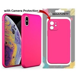 COVER PROTEZIONE APPLE IPHONE 11 PRO - SILICONE FUCSIA (CON PROTEZIONE FOTOCAMERA)