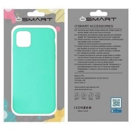 COVER PROTEZIONE APPLE IPHONE 11 PRO MAX - SILICONE VERDE MENTA