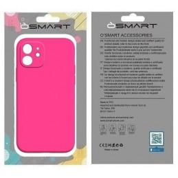 COVER PROTEZIONE APPLE IPHONE 11 PRO MAX - SILICONE FUCSIA (CON PROTEZIONE FOTOCAMERA)