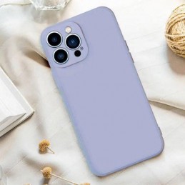 COVER PROTEZIONE APPLE IPHONE 11 PRO MAX - SILICONE LAVANDA (CON PROTEZIONE FOTOCAMERA)