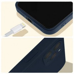 COVER PROTEZIONE APPLE IPHONE 11 PRO MAX - SILICONE DARK BLU (CON PROTEZIONE FOTOCAMERA)