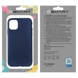 COVER PROTEZIONE APPLE IPHONE 11 PRO MAX - SILICONE DARK BLU