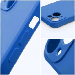 COVER PROTEZIONE APPLE IPHONE 11 PRO MAX - SILICONE BLU (CON PROTEZIONE FOTOCAMERA)