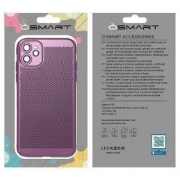 COVER PROTEZIONE APPLE IPHONE 11 PRO MAX - TRASPIRANTE TPU VIOLA (CON PROTEZIONE FOTOCAMERA)