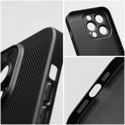 COVER PROTEZIONE APPLE IPHONE 11 PRO MAX - TRASPIRANTE TPU NERO (CON PROTEZIONE FOTOCAMERA)