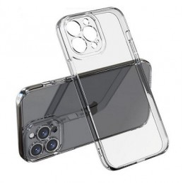 COVER PROTEZIONE APPLE IPHONE 11 PRO MAX - TPU TRASPARENTE (CON PROTEZIONE FOTOCAMERA)