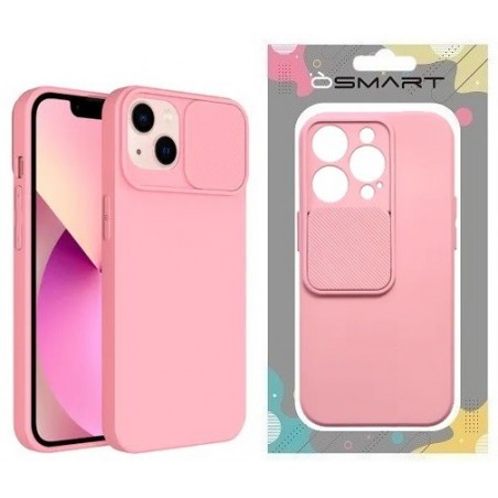 COVER PROTEZIONE APPLE IPHONE 11 PRO MAX - SLIDE SILICONE ROSA