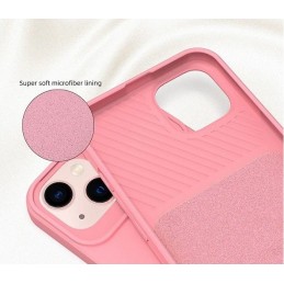 COVER PROTEZIONE APPLE IPHONE 11 PRO MAX - SLIDE SILICONE ROSA