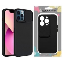 COVER PROTEZIONE APPLE IPHONE 11 PRO MAX - SLIDE SILICONE NERO