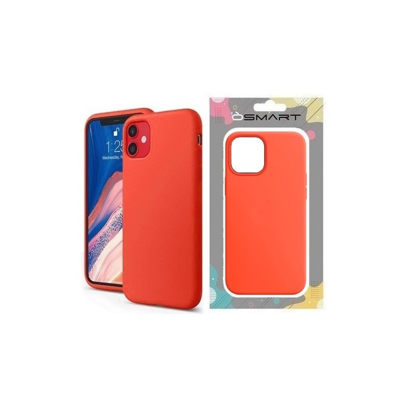 COVER PROTEZIONE APPLE IPHONE 11 PRO MAX - SILICONE ARANCIONE