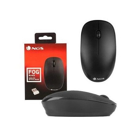 MOUSE WIRELESS NGS USB COLORE NERO