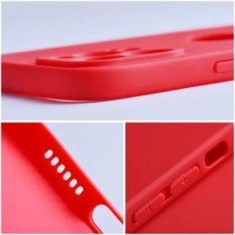 COVER PROTEZIONE APPLE IPHONE 11 PRO MAX - SOFT SILICONE ROSSO (CON FORO PER IL LOGO)